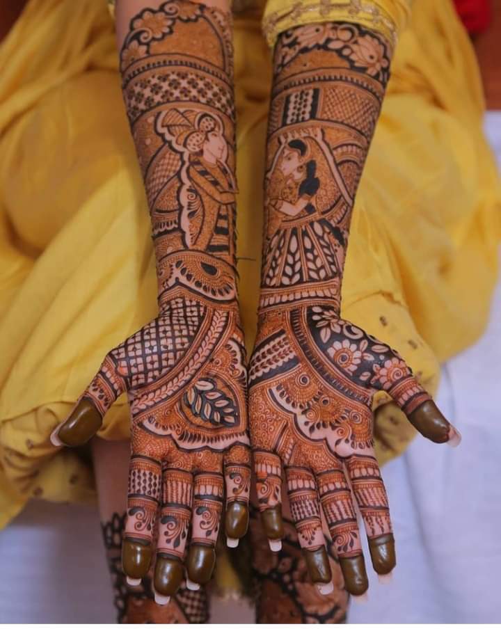 Gujrati Mehndi